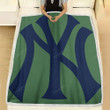 New York Yankees Fleece Blanket - Simple  Soft Blanket, Warm Blanket