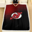 New Jersey Devils Fleece Blanket - Black Hockey New Jersey2001 Soft Blanket, Warm Blanket