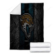 Jacksonville Jaguars Black Stone Cozy Blanket - Nfl American Football  Soft Blanket, Warm Blanket