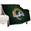 Football Sherpa Blanket - Los Angeles Rams1018  Soft Blanket, Warm Blanket