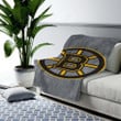 Bruins Cozy Blanket - Boston Hockey Nhl2003 Soft Blanket, Warm Blanket