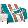 Miami Dolphins  Sherpa Blanket - Nfl Football1004  Soft Blanket, Warm Blanket