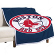 Boston Red Sox Sherpa Blanket - Baseball Mlb  Soft Blanket, Warm Blanket