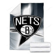 Brooklyn Nets Cozy Blanket - Basketball New Jersey New York Soft Blanket, Warm Blanket