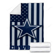 Dallas Cowboys Cozy Blanket - Football Team1001  Soft Blanket, Warm Blanket