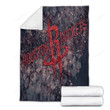 Houston Rockets Geometric Cozy Blanket - American Basketball Club Nba Soft Blanket, Warm Blanket