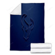 Houston Texans Cozy Blanket - American Football Club 3D Blue  Soft Blanket, Warm Blanket