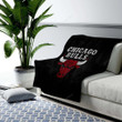 Chicago Bulls Cozy Blanket - Jordan Nba Noah Soft Blanket, Warm Blanket