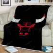 Chicago Bulls1006 Sherpa Blanket -  Soft Blanket, Warm Blanket