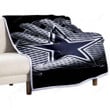 Dallas Cowboys Star Sherpa Blanket - Cowboy Glove Stars Soft Blanket, Warm Blanket