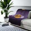 Los Angeles Lakers Cozy Blanket - Basketball Los Angeles Nba1002 Soft Blanket, Warm Blanket