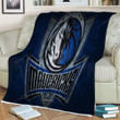 Dallas Mavericks Sherpa Blanket - American Basketball Team Blue Stone Dallas Mavericks Soft Blanket, Warm Blanket