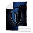 Memphis Grizzlies Cozy Blanket - Nba Basketball Western Conference Soft Blanket, Warm Blanket