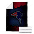 New England Patriots Cozy Blanket - Nfl American Football Afc Soft Blanket, Warm Blanket