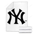 New York Yankees Cozy Blanket - Baseball Mlb New York2001 Soft Blanket, Warm Blanket
