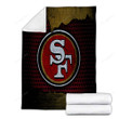 San Francisco 49Ers Cozy Blanket - Nfl American Football Nfc Soft Blanket, Warm Blanket