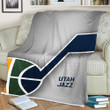 Utah Jazz Sherpa Blanket - Utah Jazz Nba2001 Soft Blanket, Warm Blanket
