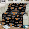 New York Knicks Sherpa Blanket - Nba Basketball1003  Soft Blanket, Warm Blanket