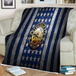 Philadelphia 76Ers Flag Sherpa Blanket - Nba Blue White Metal American Basketball Club Soft Blanket, Warm Blanket