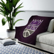 Sports Cozy Blanket - Basketball Nba Sacramento Kings Soft Blanket, Warm Blanket
