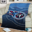 Tennessee Titans Sherpa Blanket - Blue Football Mariota Soft Blanket, Warm Blanket