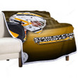 Pittsburgh Penguins Sherpa Blanket - Murray Penguins  Soft Blanket, Warm Blanket