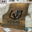 Vegas Golden Knights Sherpa Blanket - Golden Knights  Soft Blanket, Warm Blanket
