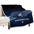 Minnesota Timberwolves 1003 Sherpa Blanket -  Soft Blanket, Warm Blanket