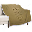 Vegas Golden Knights Sherpa Blanket - Hockey Ice Hockey Soft Blanket, Warm Blanket