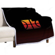 Utah Jazz Sherpa Blanket - Black Red  Soft Blanket, Warm Blanket