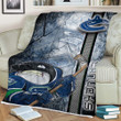 Vancouver Canucks Sherpa Blanket - Hockey Nhl1002  Soft Blanket, Warm Blanket