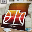 Utah Jazz Sherpa Blanket - Nba Basketball1001  Soft Blanket, Warm Blanket