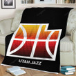 Utah Jazz Sherpa Blanket - Nba Basketball1009  Soft Blanket, Warm Blanket