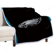 S7 Edge Eagle Green Sherpa Blanket - Eagles Philadelphia  Soft Blanket, Warm Blanket