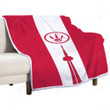 Toronto Raptors Sherpa Blanket - Canada Nba Toronto Soft Blanket, Warm Blanket