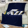 Utah Jazz Sherpa Blanket - Adidas And1 Champion Soft Blanket, Warm Blanket