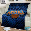 New York Knicks Sherpa Blanket - Kincks  Soft Blanket, Warm Blanket