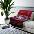 Montreal Canadiens Cozy Blanket - Nhl Hockey Montreal Soft Blanket, Warm Blanket