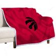 Toronto Raptors Sherpa Blanket - Club Flag Soft Blanket, Warm Blanket