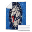 Philadelphia 76Ers Cozy Blanket - Nba Basketball Sixers10012002 Soft Blanket, Warm Blanket
