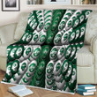 New York Jets Orbs 1 Sherpa Blanket - Nfl New York Jets New York Jets New York Jets Football Soft Blanket, Warm Blanket