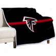 Nfl Sherpa Blanket - Atlanta Falcons  Soft Blanket, Warm Blanket