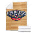 New Orleans Pelicans Cozy Blanket - Adidas And1 Champion Soft Blanket, Warm Blanket