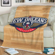 New Orleans Pelicans Sherpa Blanket - Adidas And1 Champion Soft Blanket, Warm Blanket