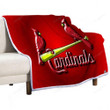 St Louis Cardinals 3 D Birds Sherpa Blanket - St Louis Cardinals Major League Baseball St Louis Cardinals  Soft Blanket, Warm Blanket