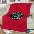 Toronto Raptors Sherpa Blanket - America Basket Basketball Soft Blanket, Warm Blanket