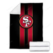 San Francisco 49Ers Cozy Blanket - 49 Football Forty Soft Blanket, Warm Blanket