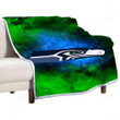 Seahawks  Sherpa Blanket - Seattle Seahawks  Soft Blanket, Warm Blanket