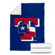 Texas Rangers Cozy Blanket - America Baseball Mlb Soft Blanket, Warm Blanket