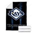 Tampa Bay Rays Cozy Blanket - Baseball Florida Mlb2001 Soft Blanket, Warm Blanket